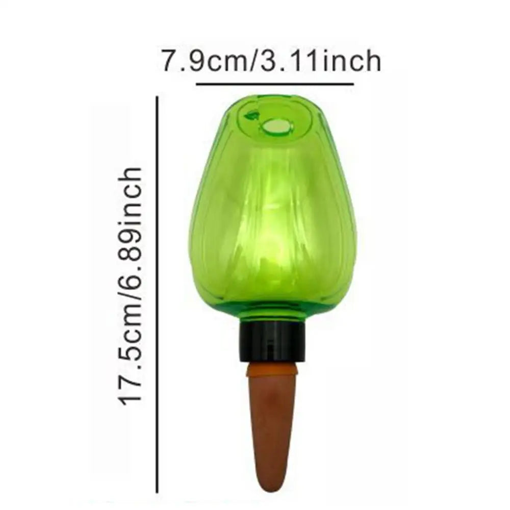 350ml Self-Watering Globe | Automatic Plant Drip Irrigation Plant Watering Globe Zpaxo Green
