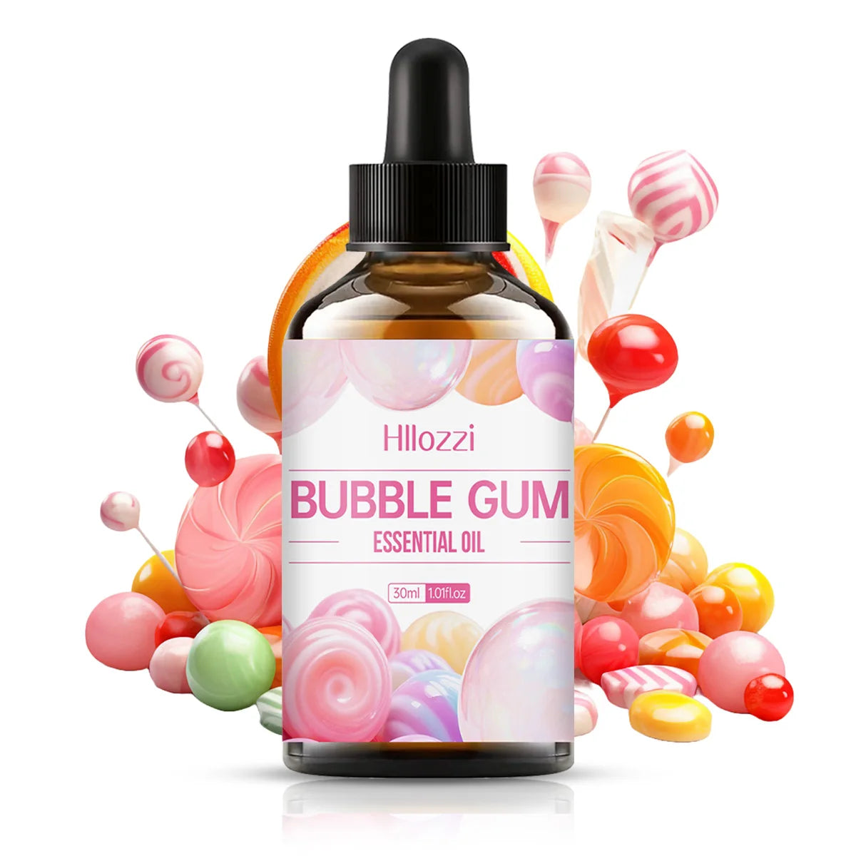 BUBBLE GUM ESSENTIAL OIL a high-quality moisturizing nourishing massage oil with a refreshing scent, suitable for all skin types Zpaxo 30ml BUBBLE GUM Other