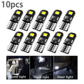 10Pcs W5W T10 LED Canbus No Error Bulb Car Interior Light 194 LED Signal Lamp For Car Light Reading Light Signal Lamp Zpaxo Default Title