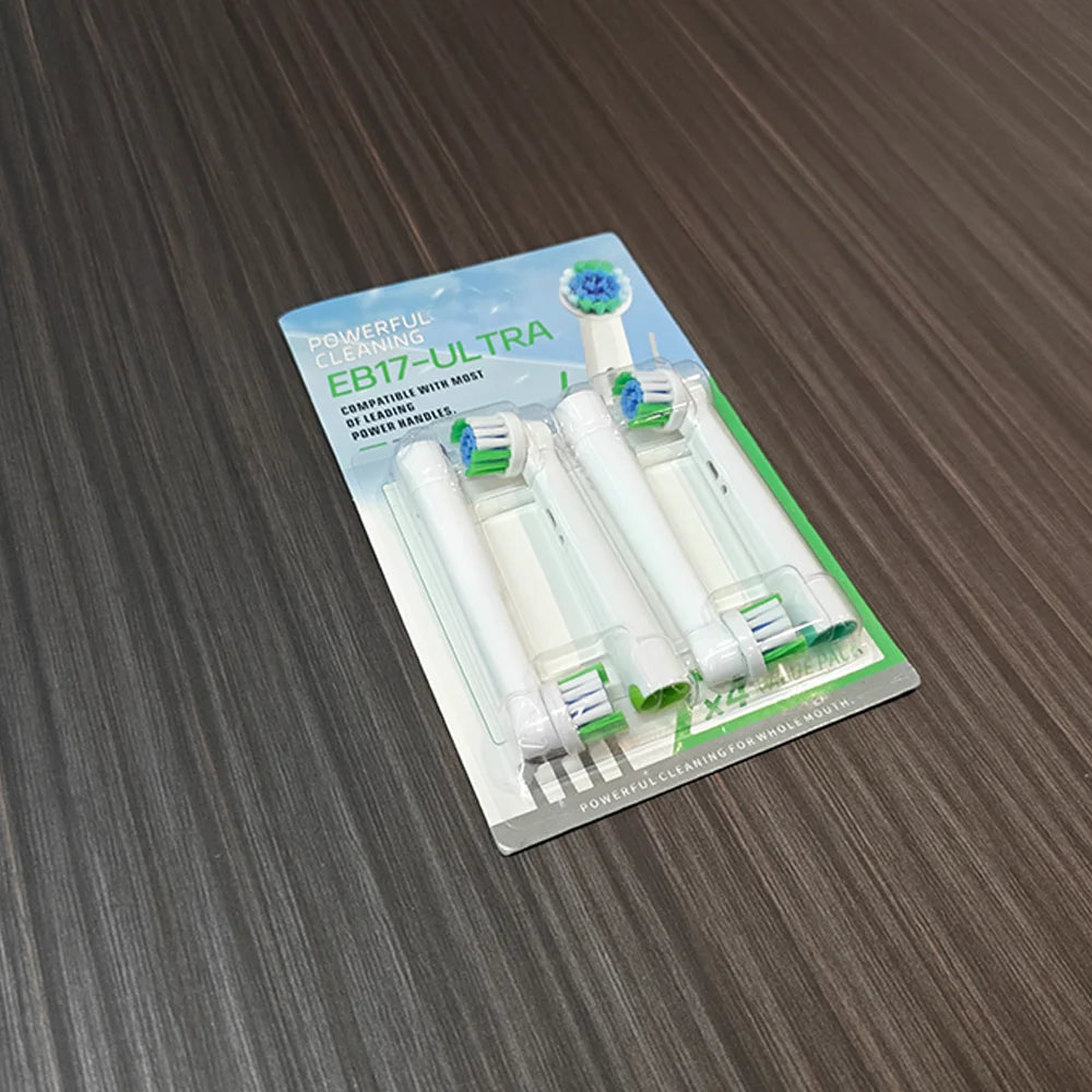 Wholesale 4 8 Lot Electric Toothbrush Head Oral B 6000 Sensitive Zpaxo EB17ULTRA-4pcs