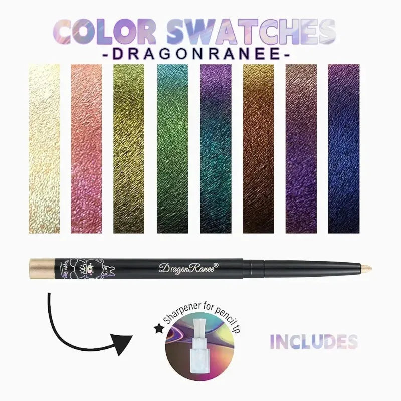 Chameleon Eyeliner Gel Pen Waterproof Shiny Chrome Eye Shadow Liner