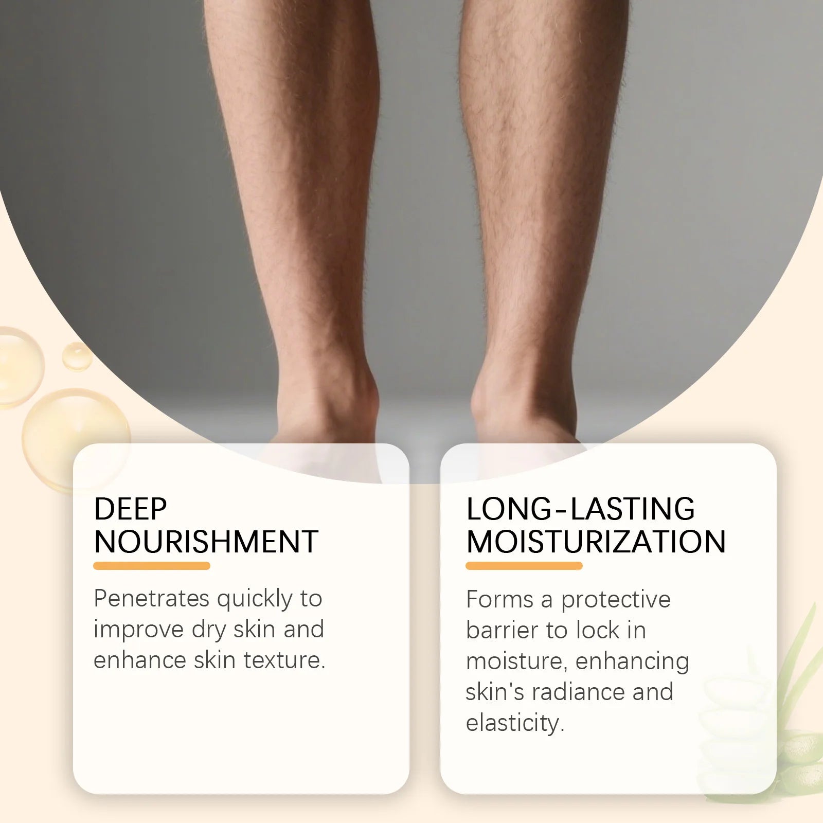 Men's Body Hydrating Cream:Deeply Hydrates & Repairs,Reduces Skin Roughness,Enhances Skin Barrier,Fresh & Non-Oily Texture Zpaxo