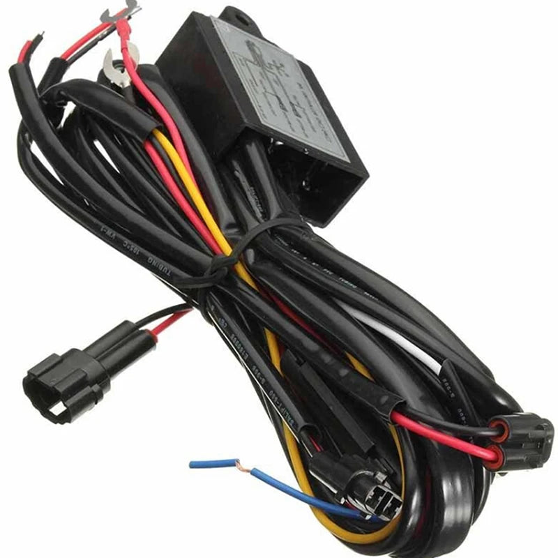 1Pc 12V 30W DRL Control Switch Harness Car DRL Daytime Running Light Dimmer Dimming Relay Control Switch Harness Zpaxo