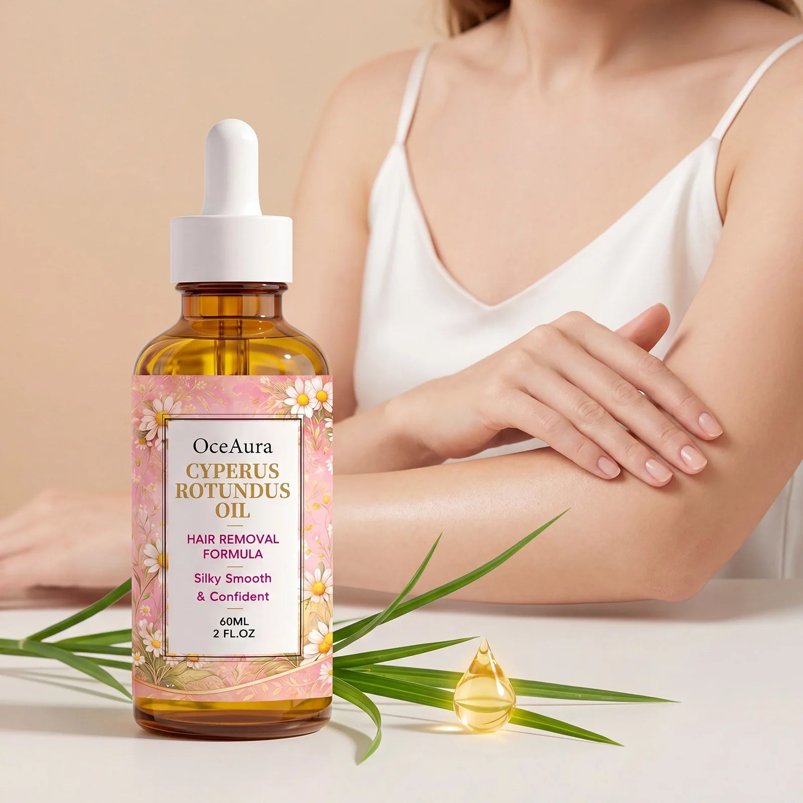 Cyperus Rotundus Hair Inhibitor Oil – Depilatory & After Shave Hair Inhibitor Oil Zpaxo
