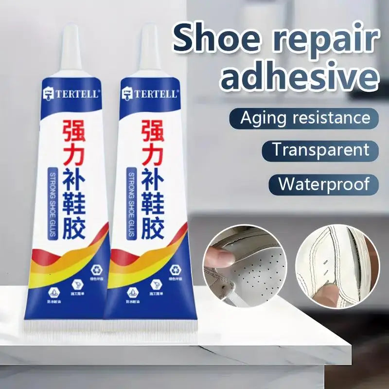 Professional Shoe Repair Glue (60ml) | Strong elastic adhesive for sports shoes, synthetic leather and accessories. Zpaxo