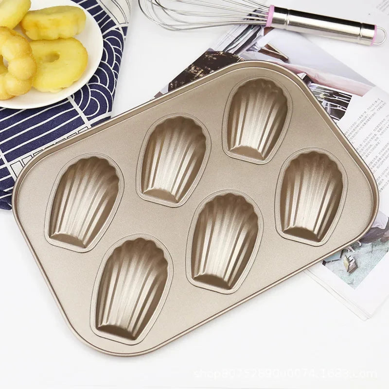 Baking Cake Mold Madeleine Plate Shell Banana Household Accessories Zpaxo
