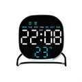 LED Digital Clock Bedroom Desk Double Alarm Ambients Lighting