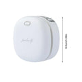 Waist Fan Clip On Portable Rechargeable 3-Speed 2000mah Hands-Free Waist & Neck Cooling Fan For Outdoor Cycling Fishing Hiking Zpaxo China Mainland White