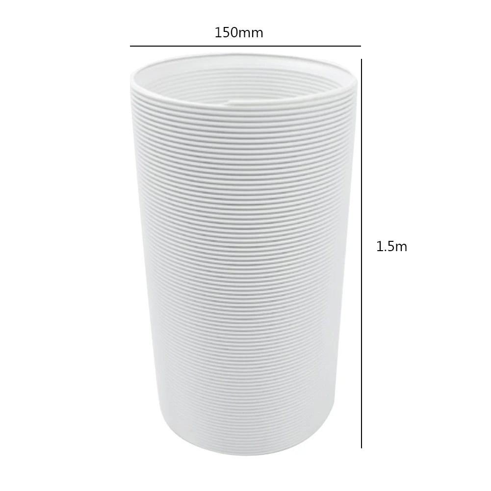 130 Duct Extension Pipe Telescopic Flexible Mobile 1 5M 2M Air Zpaxo 150mmX1.5M