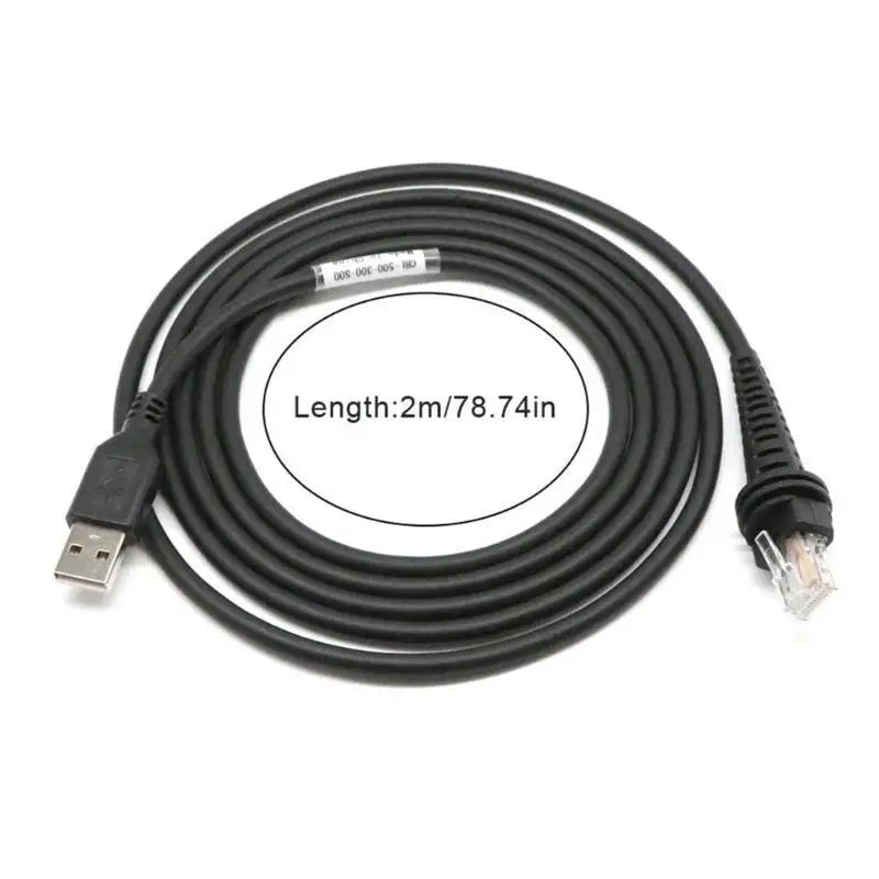 652F USB Cable Straight 2m Black Original For 1900g 1300g Zpaxo
