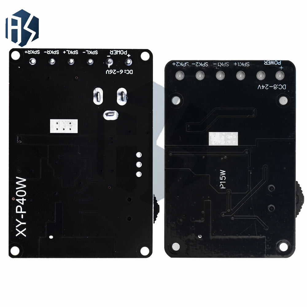 10W 15W 20W Bluetooth 5 0 Stereo Digital Amplifier Board 12V 24V Zpaxo