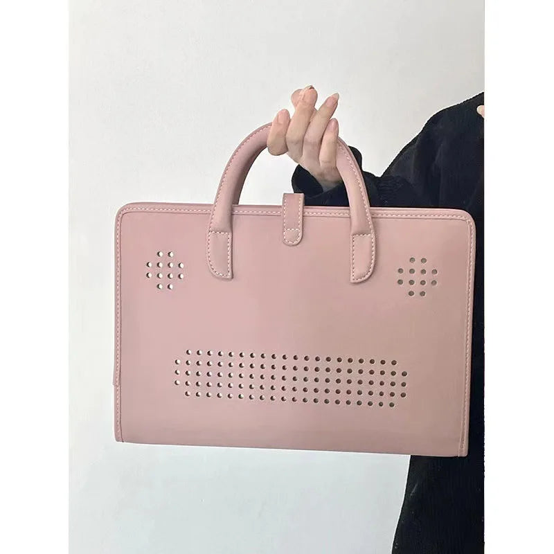 Laptop Case Sleeve Pink Notebook Bag Girls Protective Handle Cute