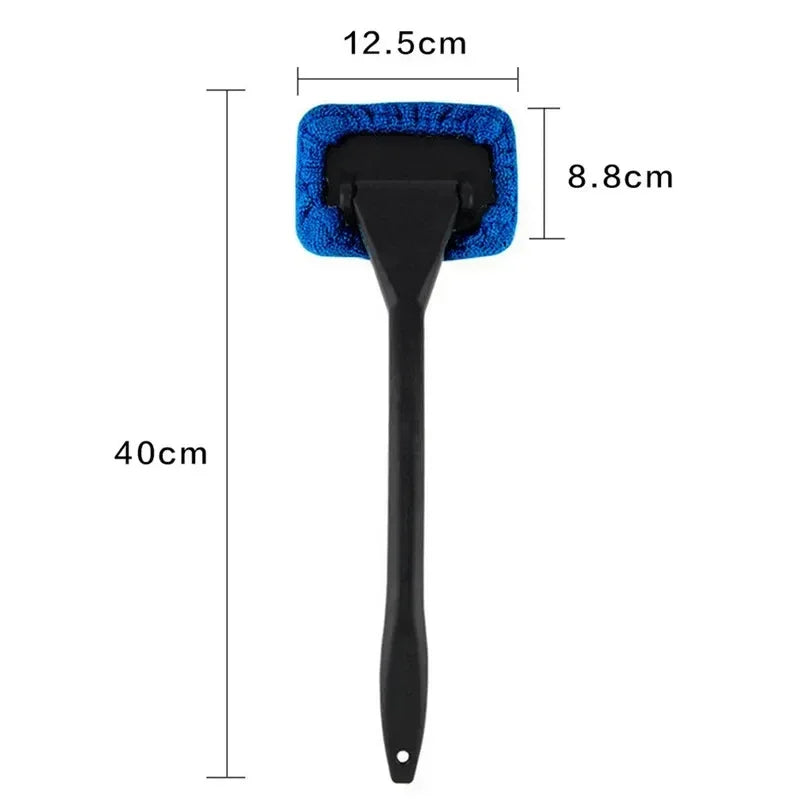 Car Window Cleaner Brush Kit Windshield Microfiber Cleaning Wash Tool Inside Interior Auto Glass Wiper with Long Handle Car Acce Zpaxo