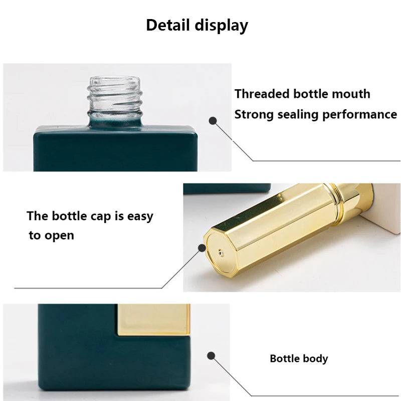1pc/2pcs 10ml 11ml 13ml Empty Nail Polish Bottle Clear Nail Gel Paint Glue Container Nail Beauty Oil Bottles Art Nail Tools Zpaxo