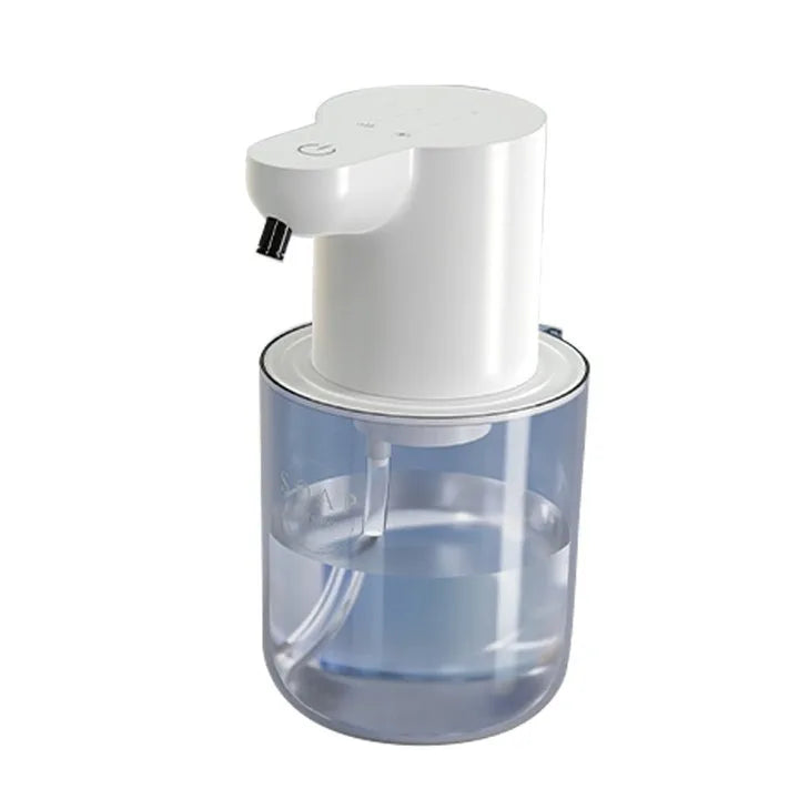 450ml Automatic Inductive Soap Dispenser USB Rechargeable Touchless Foam Soap Dispenser Smart Hand Washing Soap Dispenser Zpaxo 200852-white