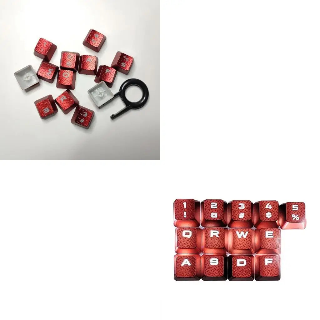 13Key Anti Slip Caps Mechanical Keyboard Keycaps Proof Backlights Zpaxo