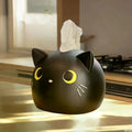 Cat-Shaped Tissue Box Holder – Cute Plastic Napkin Dispenser