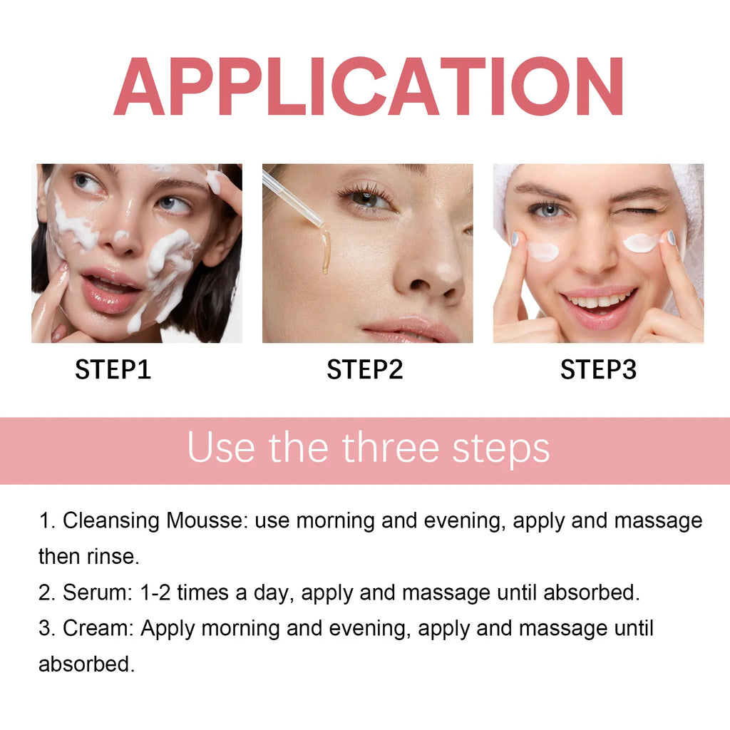 Jaysuing 5-in-1 Collagen Facial Kit – Hydrate, Brighten & Firm Facial Skincare Set Zpaxo