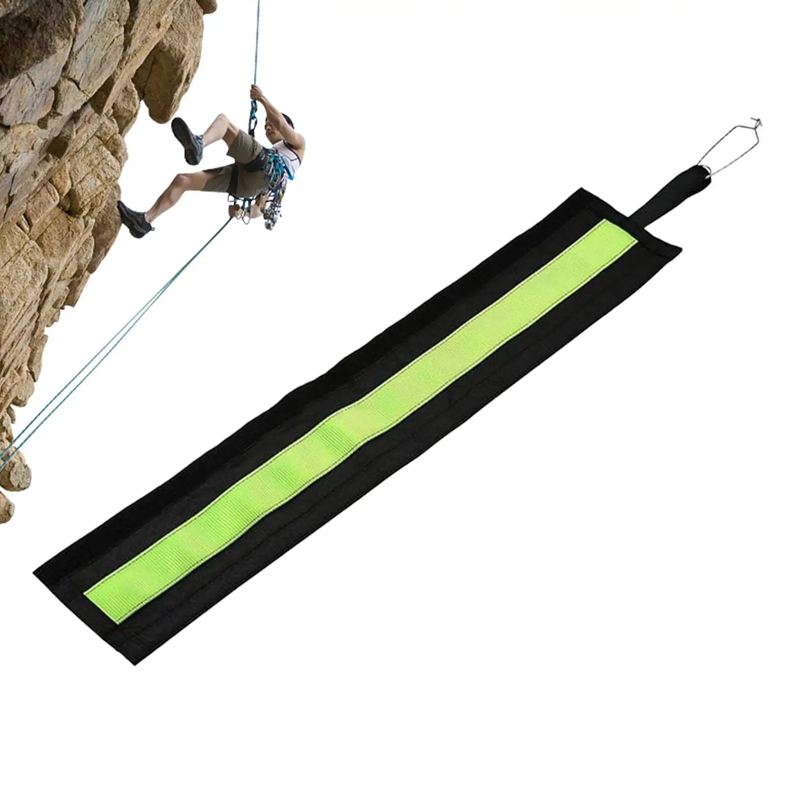 Rope Protector Climbing Mountaineering Rappelling Abseiling Equipment