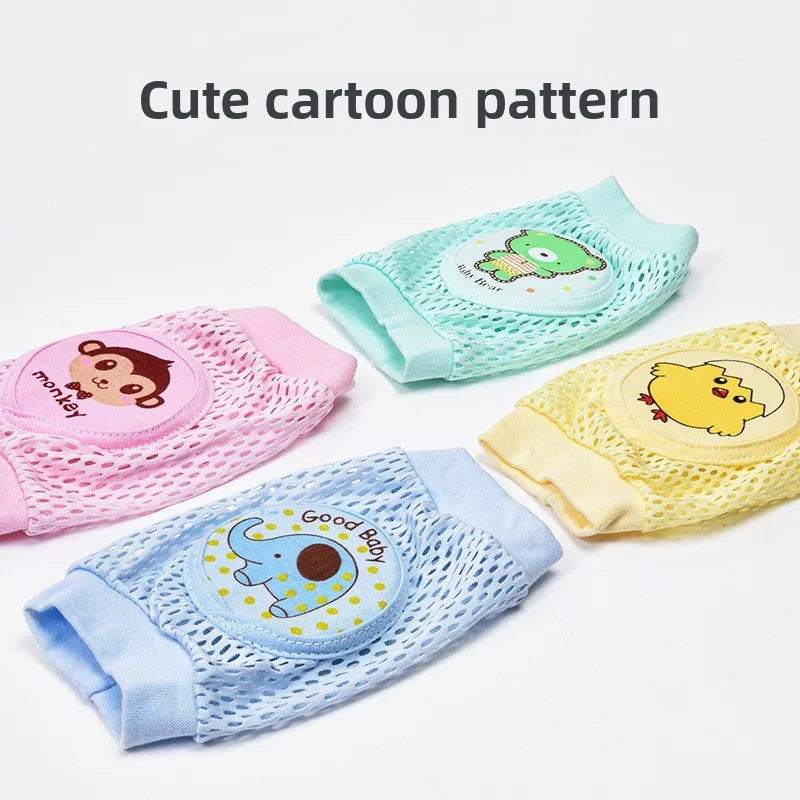 Baby Knee Pads 1 Pair Thin Summer Crawling Protection Anti-fall