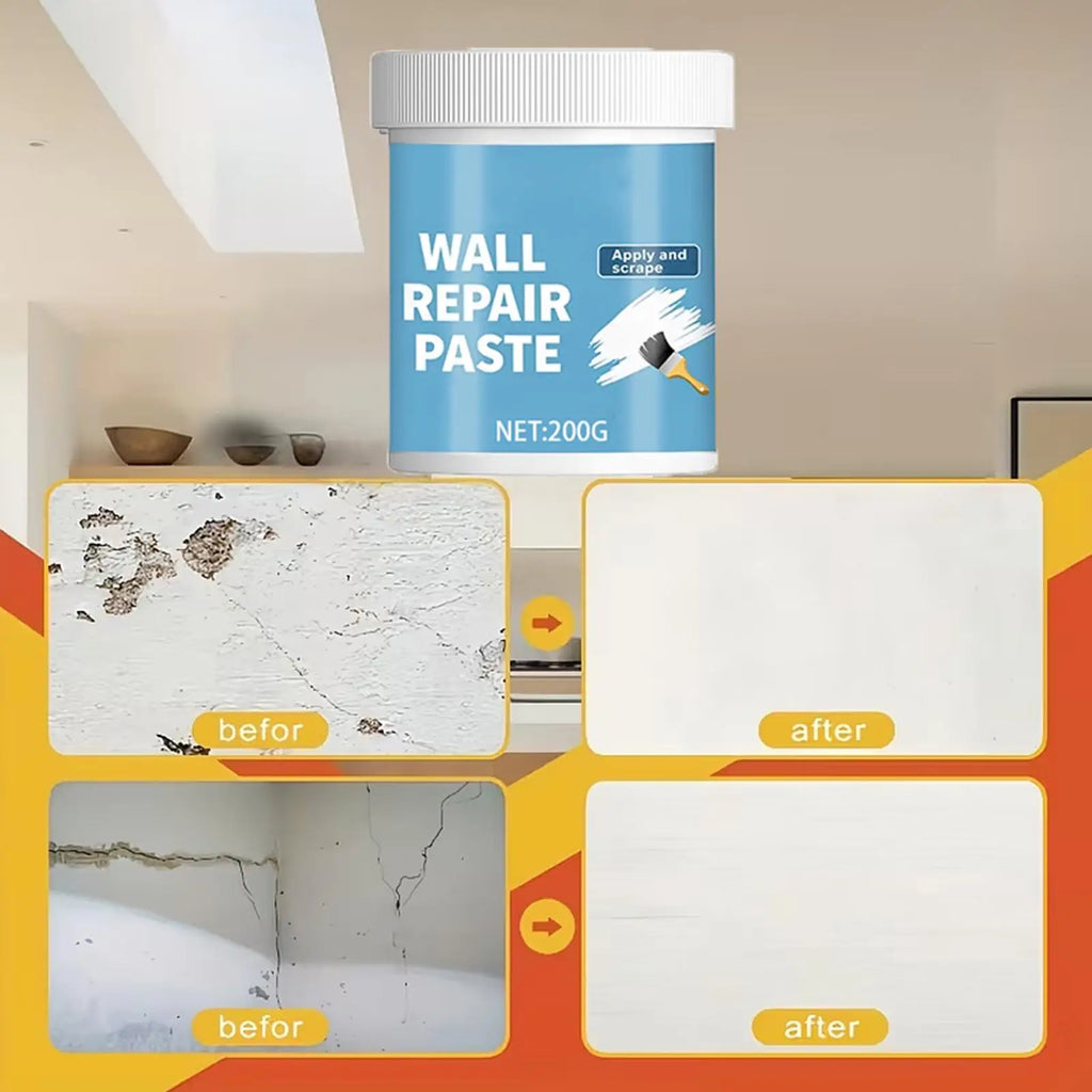 Wall Repair Paste Waterproof Hydrophobic Drywall Putty Mending Cracks