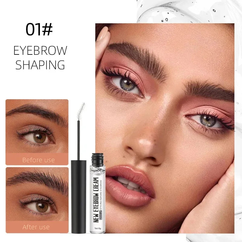 Makeup Eyebrow Gel Transparent Long Lasting Raincoat Repair Liquid Zpaxo 01 Clear Styling