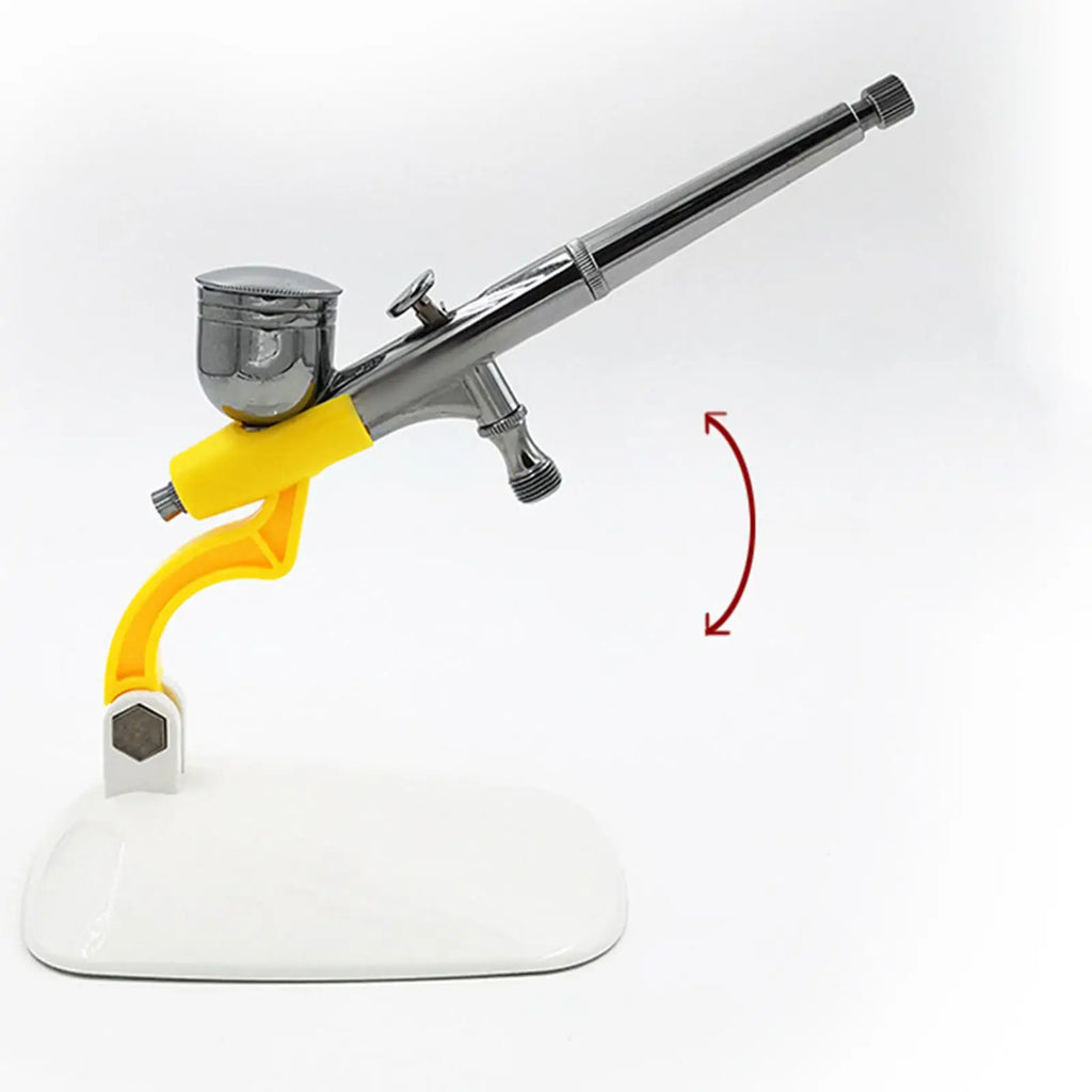 Adjustable Angle Airbrush Grip Stand Lightweight Plastic Tools Zpaxo