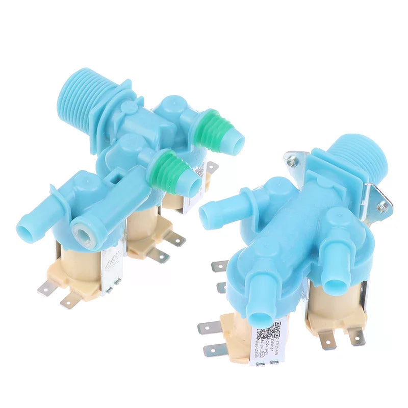 1Pc DC62-00266E DC62-00233D Water Inlet Solenoid Valve AC 220-240V For Washing Machine Double Head Water Inlet Valve Zpaxo