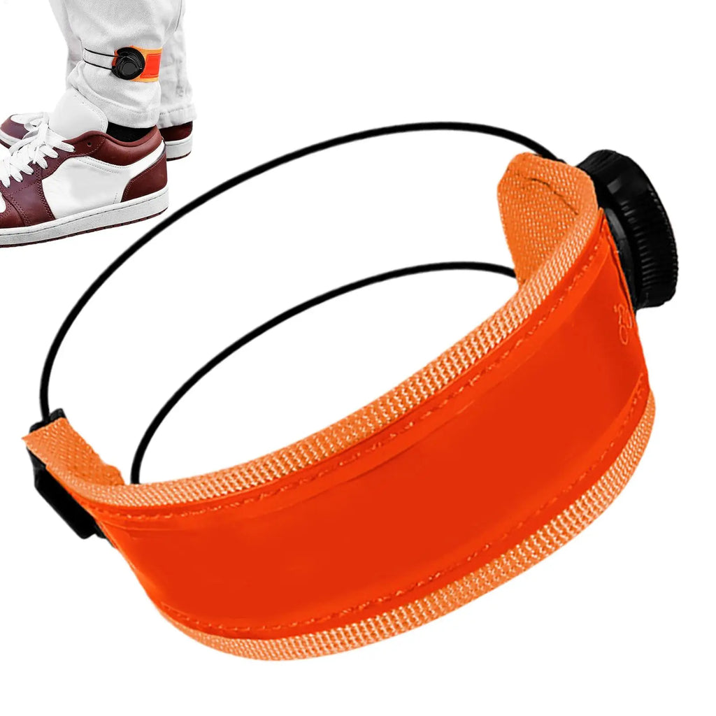 Reflective Cycling Ankle Straps – Adjustable Bike Pant Leg Bands Cycling Ankle Strap Zpaxo