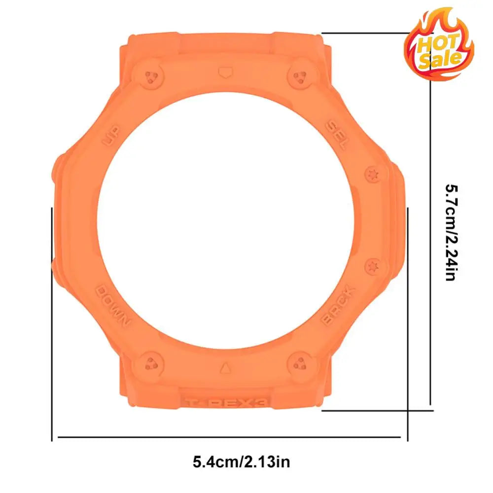 TPU Hollow Case Anti-Scratch TPU Half Cover Soft Case Cover Hollow Protector Shell for T-REX3 Smart Watch Accessories Zpaxo