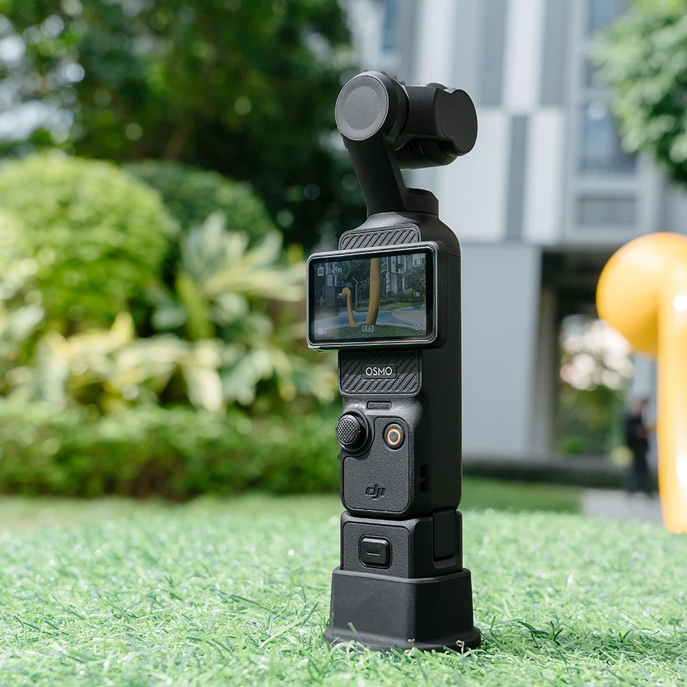 Silicone Non-Slip Desktop Mount For DJI Osmo Pocket 3 Sports Camera Anti-skid Fixed Extension Base For OSMO Pocket 3 Accessories Zpaxo