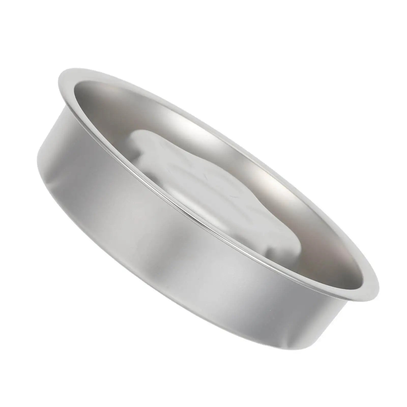 Stainless Steel Slow Feed Dog Bowl Non-slip Base Licking Enrichment