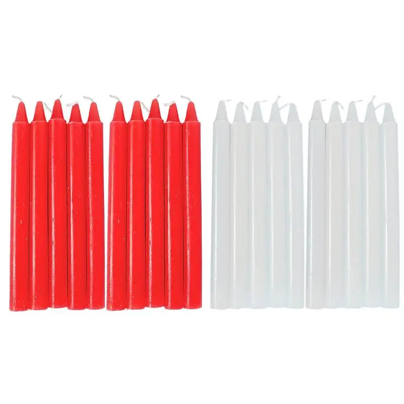 Household Candle Lighting Mini Taper Smokeless Odorless Candles