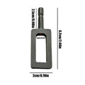 Hex Shank Wire Twister Drill Attachment – Rebar Tie Tool Wire Twister Tool Zpaxo 11 square screw