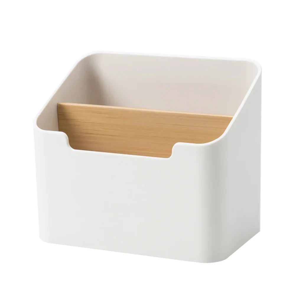 Simple Desk Office Storage Rack Desktop Pencil Remote Control Debris Stationery Household Living Room Supplies Home Organizer Zpaxo