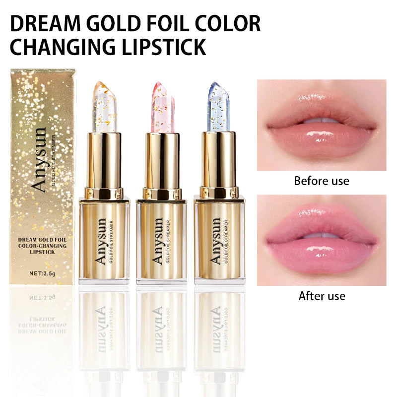 Warm Changing Lip Gloss Long-lasting Moisturizing Easy Apply Natural Zpaxo