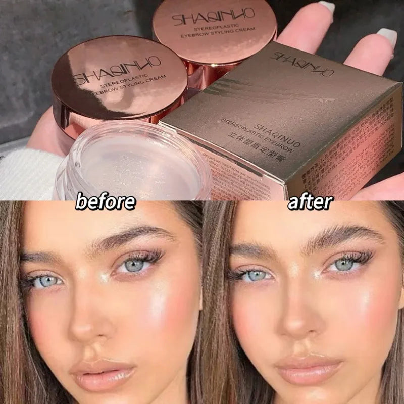 Three-dimensional Eyebrow Shaping Soap Waterproof Quick-dry Gel Zpaxo