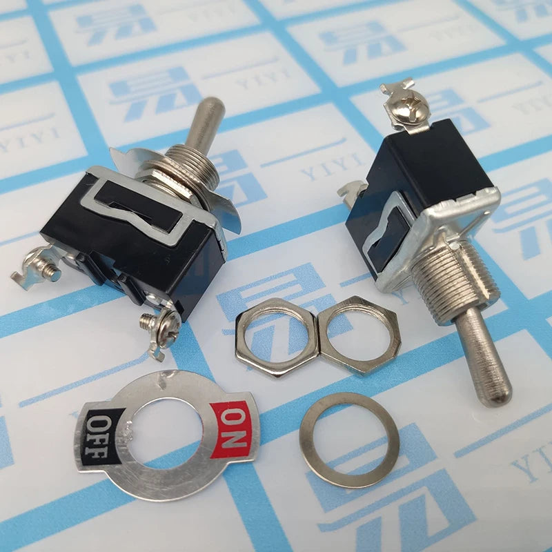 E-TEN1021 Off Switch Miniature Small SPST Toggle Heavy Duty