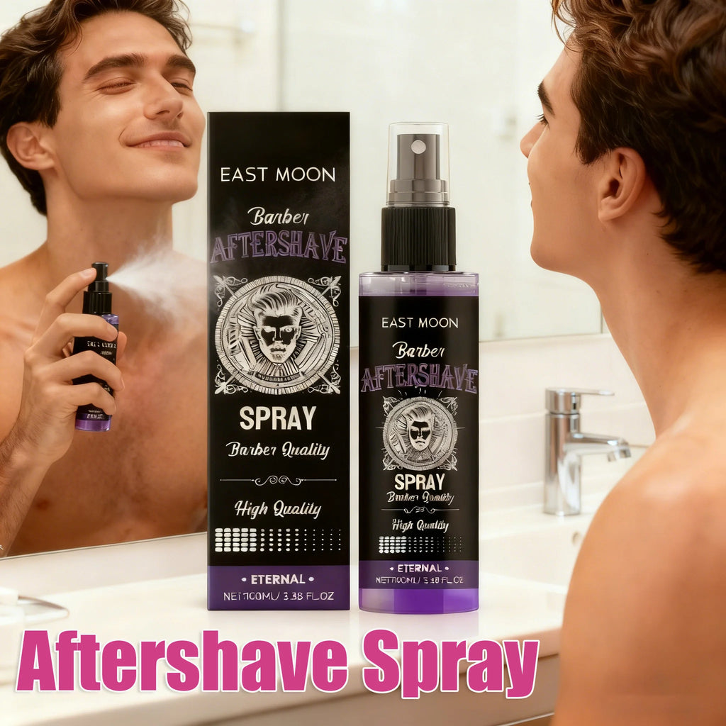 Men's Moisturizing Aftershave Spray – Soothe Redness & Hydrate Aftershave Spray Zpaxo 100ml Boxed X 3PCS