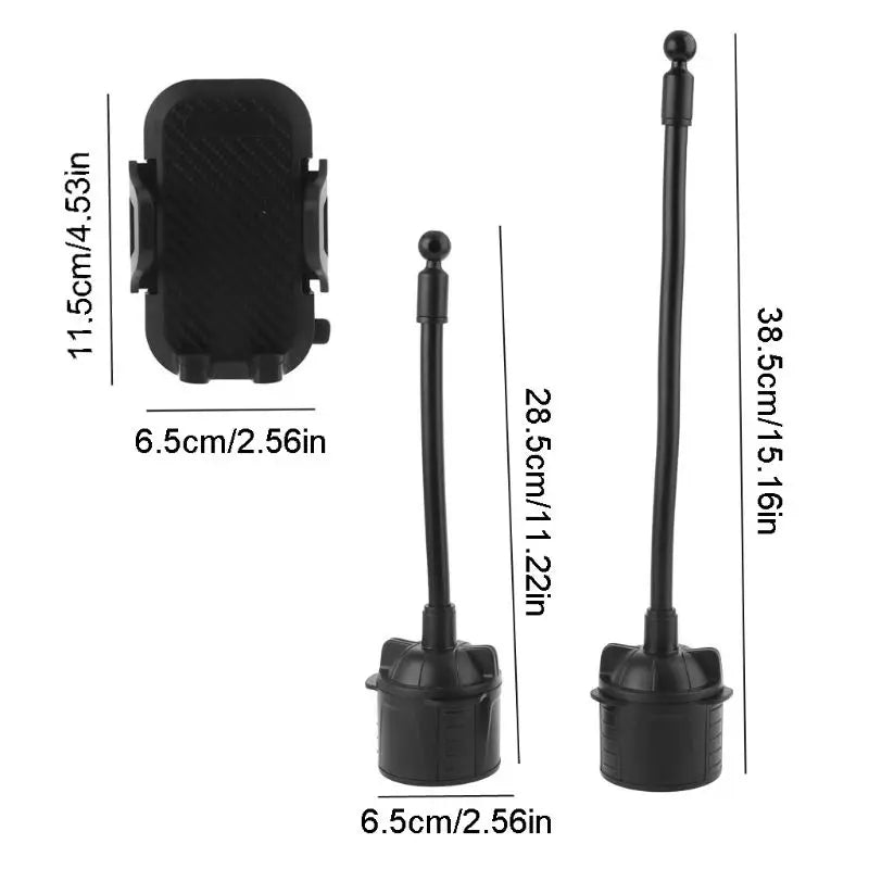 Universal Car Cup Mount Mobile Phone Holder Stand Cradle Iphone 5 6 7