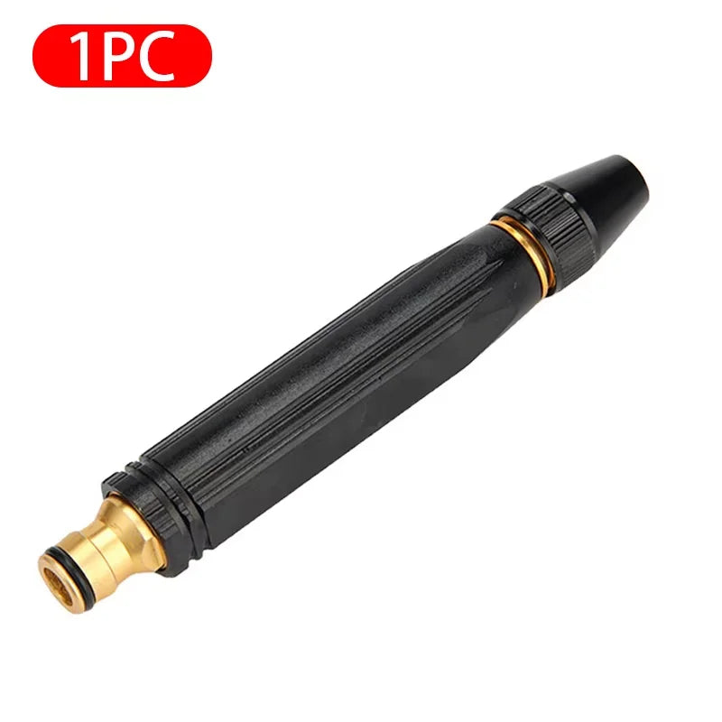 Adjustable Car Wash Water Gun Pressure Metal Straight Nozzle Washer Zpaxo Nipple type