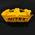 4-Piston Aluminum Disc Brake Caliper 100mm Motorcycle Upgrade
