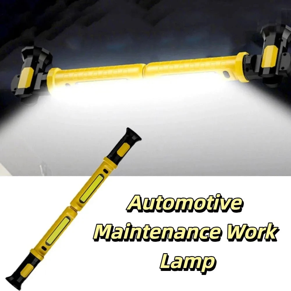 Magnetic Base COB Work Light 4000mAh Capacity Rechargeable Battery Zpaxo