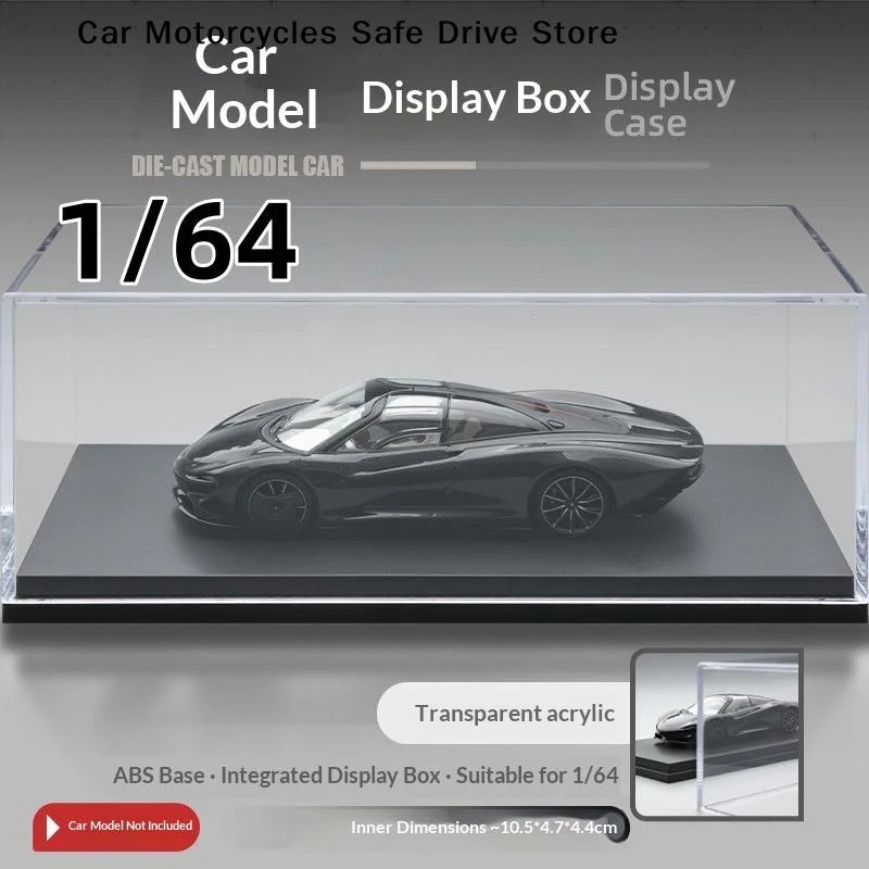 CM1 Acrylic Dust-proof Showcase Storage Organizer Box MiniGT 1 64