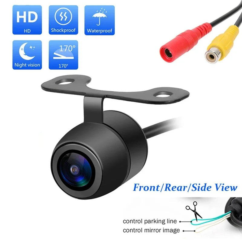 Car High-definition Camera Large-angle Waterproof CMOS Rear Front