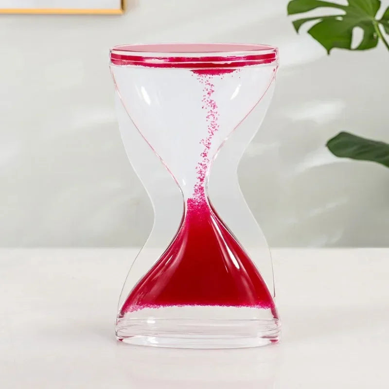 3 Colors Creative Upward Flowing Home Hourglass Timer Stress Reliever Office Desktop Ornaments Home Decoration Crafts Zpaxo