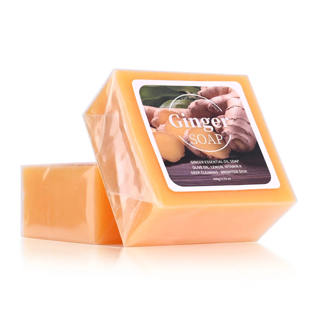 Ginger Essential Oil Handmade Soap – Cleanse, Firm & Moisturize Handmade Bar Soap Zpaxo