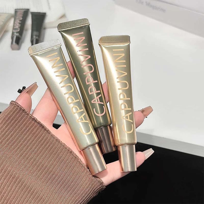 Full Coverage Waterproof Liquid Concealer Hydrating Eye Brightening Contour Cream Orange-red Eye Concealer for All Skin Types Zpaxo