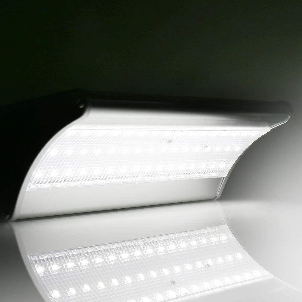 Outdoor Solar Wall Flood Lights Motion Sensor Waterproof Aluminum Zpaxo