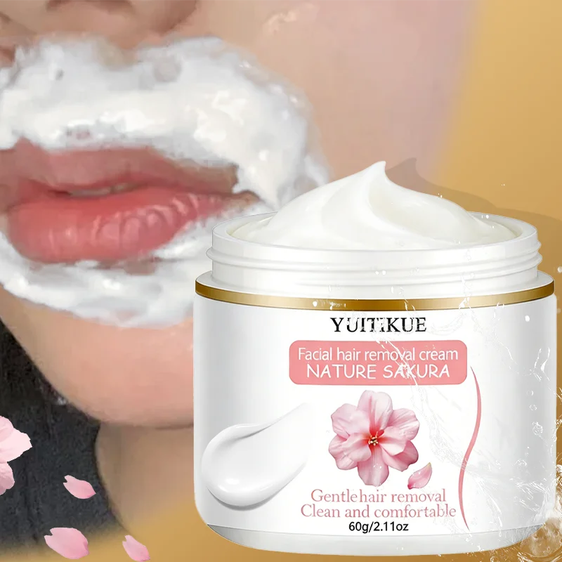 YUITIKUE Sakura Hair Removal Cream – Gentle & Smooth Hair Removal Cream Zpaxo